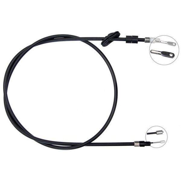 Parking brake cable no rolling 2.067 mm A.B.S. for MB CLK and others