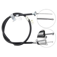 Parking brake cable 1,610 mm drum brake A.B.S. for NISSAN...