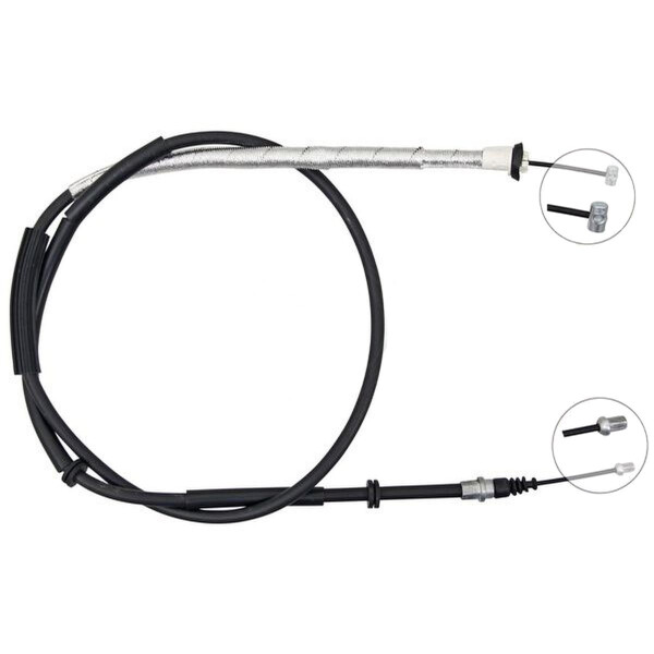 Parking brake cable 1,786 mm disc brake A.B.S. for FIAT STILO and others