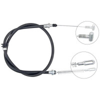 Parking brake cable 1,318 mm A.B.S. for IVECO DAILY and...