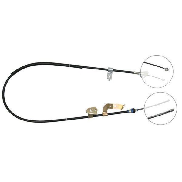 Parking brake cable 1,487 mm drum brake A.B.S. for TOYOTA AYGO and others