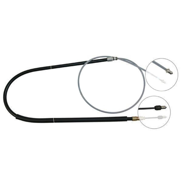 Seilzug Feststellbremse 1.533 mm Scheibenbremse A.B.S. für u.a. BMW 3er