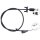 Parking brake cable 1,826 mm disc brake A.B.S. for CITROËN C4 and others