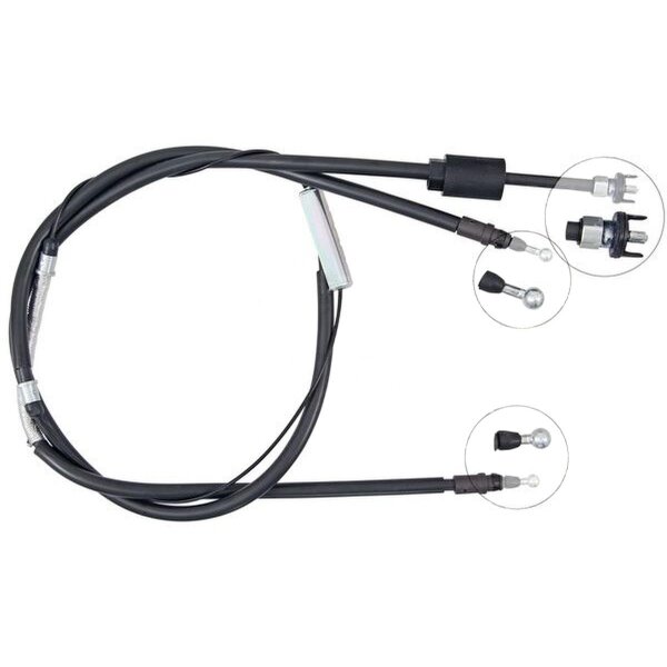 Seilzug Feststellbremse 1.960 mm Scheibenbremse A.B.S. für u.a. OPEL MERIVA