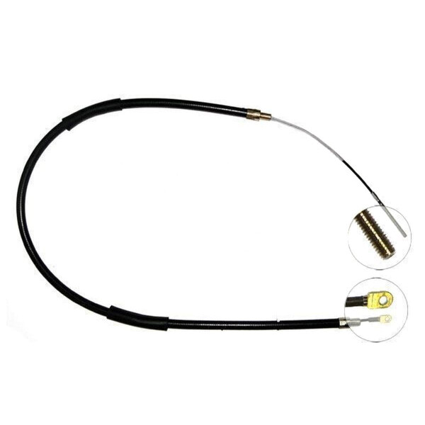 Parking brake cable 1,283 mm disc brake A.B.S. for BMW Z3 and others