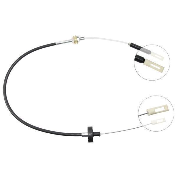 Clutch actuation cable 1.264 mm A.B.S. for AUDI 100 and others