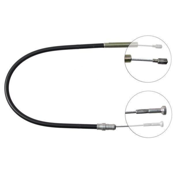 Clutch actuation cable 707 mm A.B.S. for CITROËN 2 and others