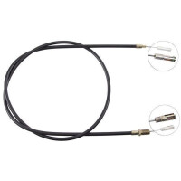 Clutch actuation cable 743 mm A.B.S. for CITROËN C15...