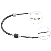 Clutch actuation cable 875 mm A.B.S. for CITROËN CX...