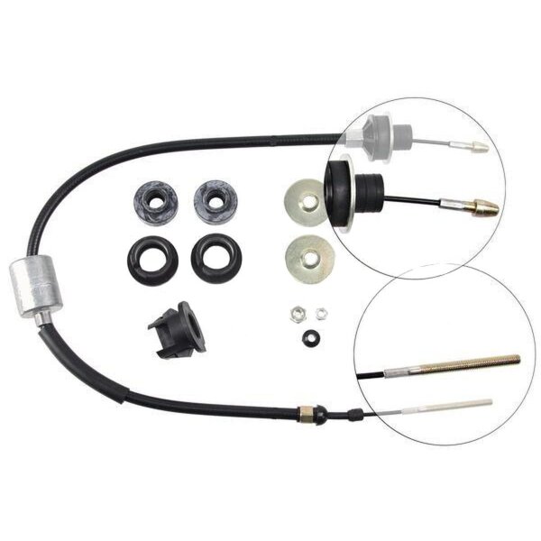 Clutch actuation cable 842 mm A.B.S. for CITROËN XANTIA and others