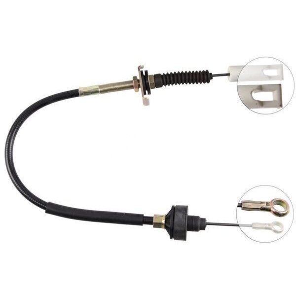 Clutch actuation cable 726 mm A.B.S. for LADA SAMARA and others