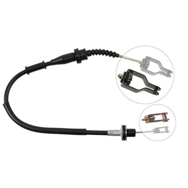 Clutch actuation cable 717 mm A.B.S. for NISSAN PRIMERA and others