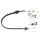 Clutch actuation cable 737 mm A.B.S. suitable for NISSAN PRIMERA