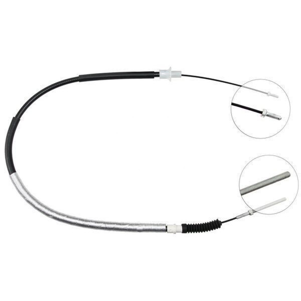 Clutch actuation cable 1,190 mm A.B.S. for OPEL OMEGA and others