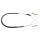Clutch actuation cable pendulum 1.196 mm A.B.S. for OPEL OMEGA