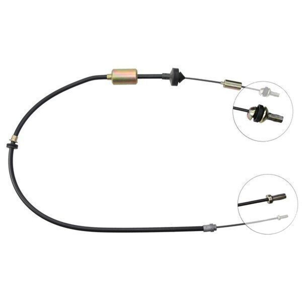 Clutch actuation cable 1,210 mm A.B.S. for RENAULT 21 and others