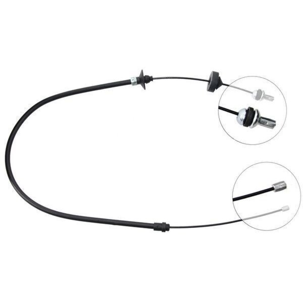 Clutch actuation cable 1,010 mm A.B.S. for RENAULT 19 and others