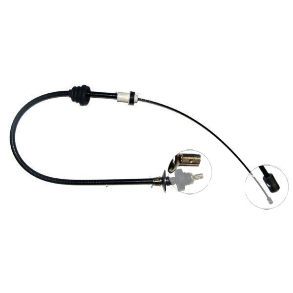 Clutch actuation cable 975 mm A.B.S. suitable for RENAULT TWINGO