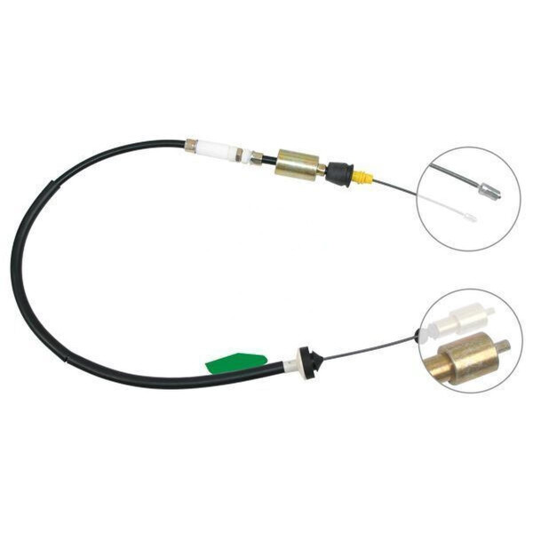 Clutch actuation cable 1.293 mm A.B.S. suitable for RENAULT SAFRANE