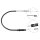 Clutch actuation cable pendulum 806 mm A.B.S. for VW GOLF and others
