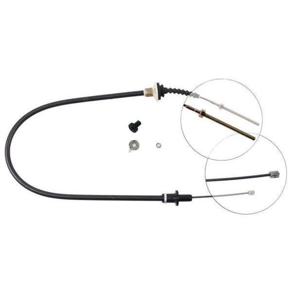 Clutch actuation cable 1,015 mm A.B.S. for VOLVO 440 and others