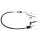 Clutch actuation cable 1,095 mm A.B.S. for PEUGEOT 806 and others