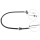 Clutch actuation cable 851 mm A.B.S. for DAEWOO MATIZ and others