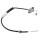 Clutch cable 927 mm A.B.S. suitable for e.g. CHEVROLET SPARK
