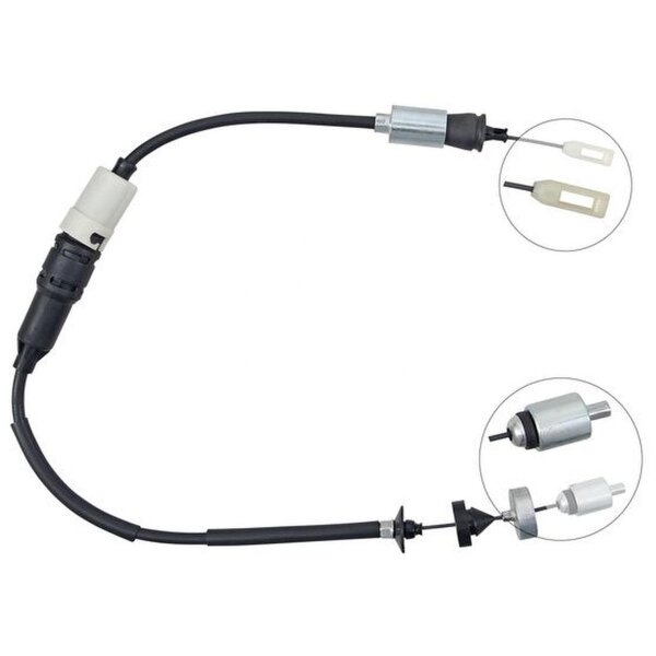 Seilzug Kupplungsbetätigung 1.078 mm A.B.S. für RENAULT ESPACE