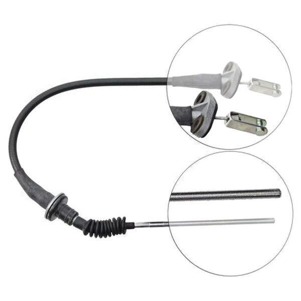 Clutch actuation cable pendulum 660 mm A.B.S. for OPEL AGILA