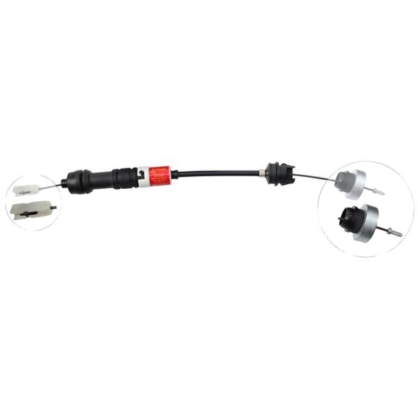 Clutch actuation cable 655 mm A.B.S. for PEUGEOT 306 and others