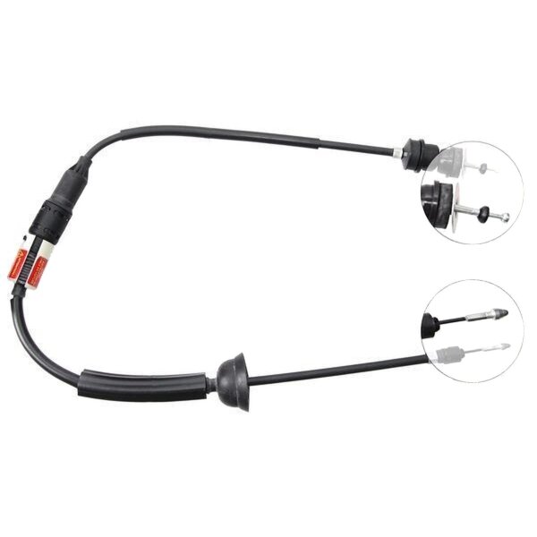 Clutch cable 1.310 mm A.B.S. brake systems suitable for e.g. PEUGEOT 405