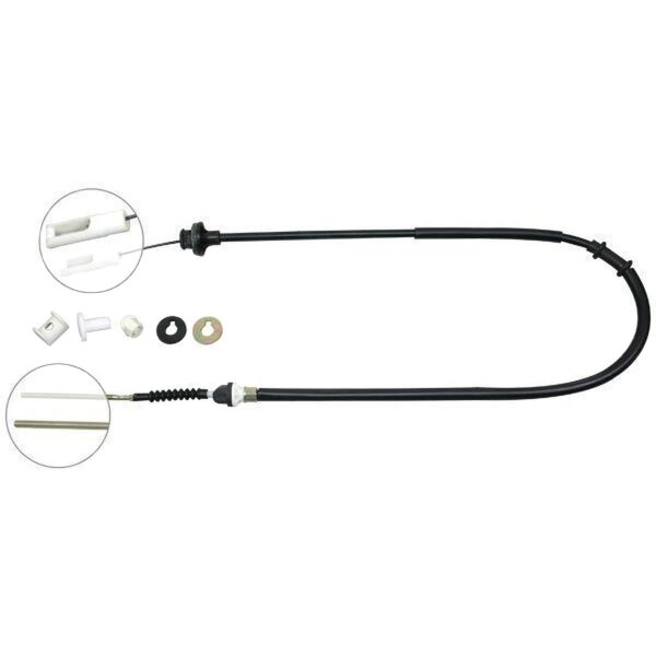 Clutch actuation cable 1,545 mm A.B.S. for FIAT MAREA and others