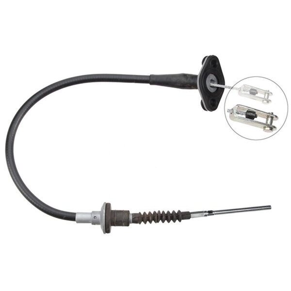 Clutch actuation cable 665 mm A.B.S. for NISSAN PIXO and others