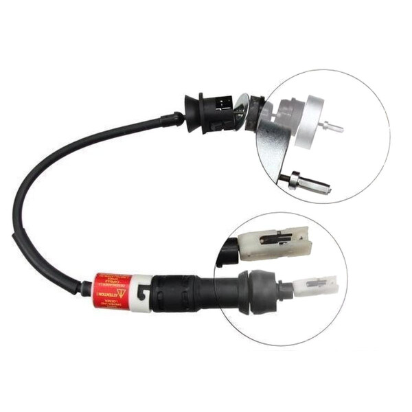 Clutch actuation cable pendulum 725 mm A.B.S. for PEUGEOT 306