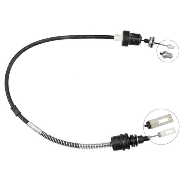 Clutch actuation cable 992 mm A.B.S. for ROVER 200 and others