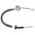 Clutch actuation cable pendulum 538 mm A.B.S. for FIAT SEICENTO