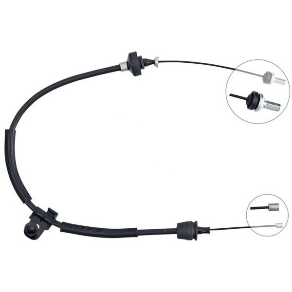 Clutch actuation cable 935 mm A.B.S. suitable for RENAULT TWINGO