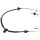Clutch actuation cable 935 mm A.B.S. suitable for RENAULT TWINGO
