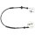 Clutch actuation cable 1,000 mm A.B.S. for CITROËN C1 and others