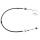 Clutch actuation cable 1.183 mm A.B.S. for OPEL CORSA and others