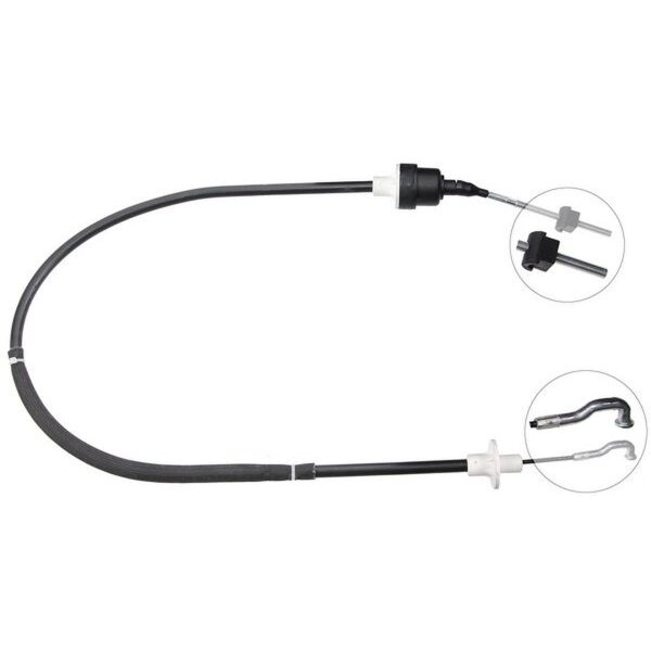 Clutch actuation cable pendulum 1,150 mm A.B.S. for OPEL and others