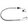 Clutch actuation cable pendulum 1,150 mm A.B.S. for OPEL and others