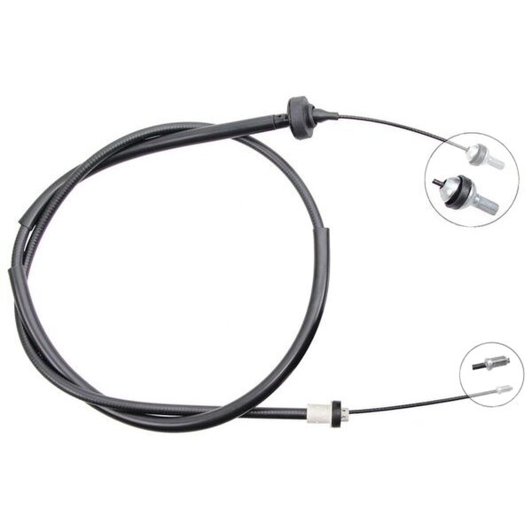 Seilzug Kupplungsbetätigung 1.787 mm A.B.S. für RENAULT CLIO