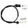 Clutch actuation cable 1,441 mm A.B.S. for PEUGEOT 205 and others