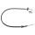 Clutch actuation cable 1,050 mm A.B.S. for DAEWOO MATIZ and others