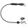Clutch actuation cable 906 mm A.B.S. for CITROËN XSARA and others