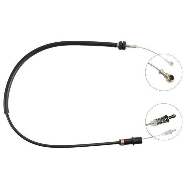 Gaszug Steuerung Drosselklappe 738 mm A.B.S. für u.a. OPEL KADETT