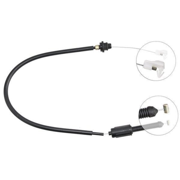 Throttle cable control throttle valve 765 mm A.B.S. for RENAULT CLIO