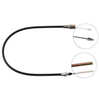 Cable pull overrun brake 970 mm Pin attachment Ø...